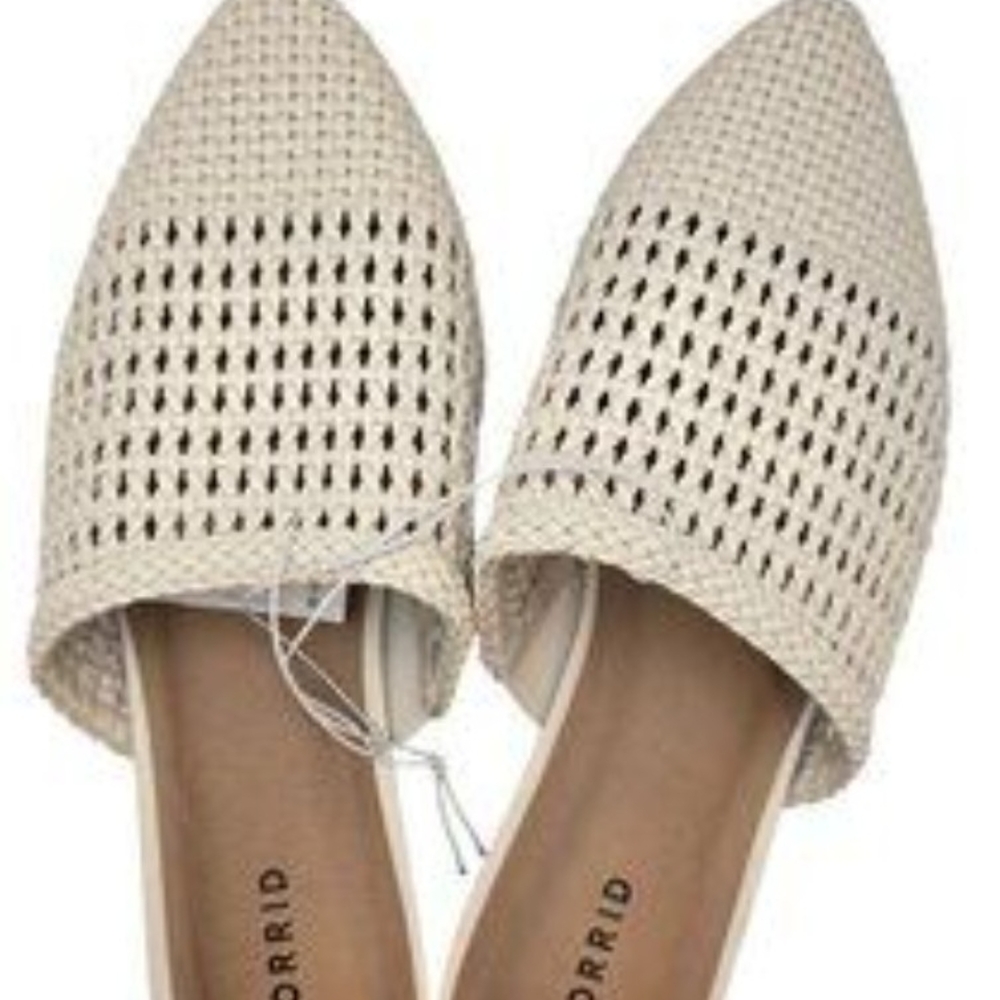 Torrid Women's Cream Woven Flats